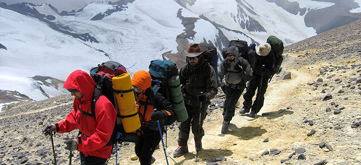 Aconcagua by the Polish Route